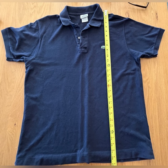 Lacoste Set of 5 Pique Polo Shirts - Pink, Red, Mint, Aqua, Navy - Picture 13 of 13